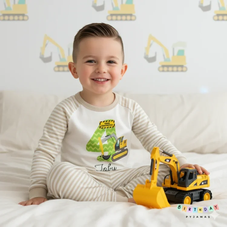 4 Year Old Birthday Pyjamas - birthdaypyjamas.co