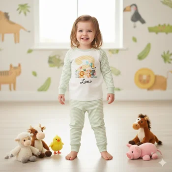 At The Safari Birthday Pyjamas