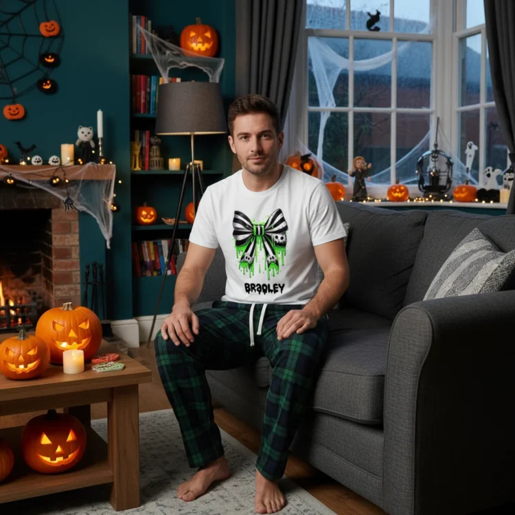 Beetlejuice Halloween Personalised Pyjamas
