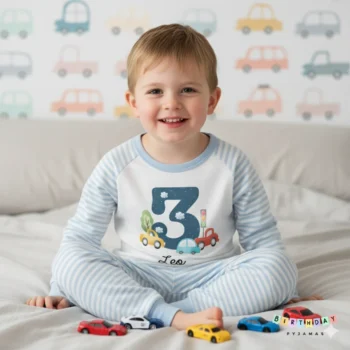 Birthday Boy Car Pyjamas - Birthdaypyjamas.co
