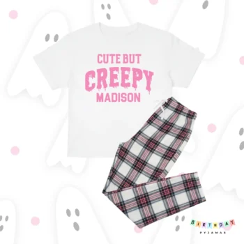 Cute But Creepy Halloween Personalised Pyjamas