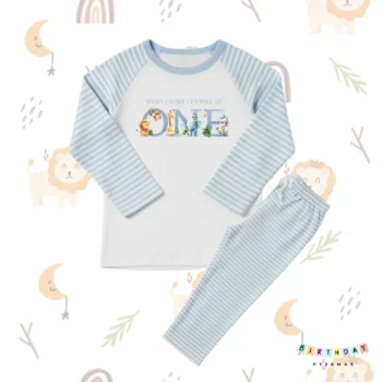 Elephant Friends Birthday Personalised Pyjamas