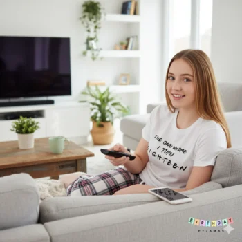Friends 18th Birthday Personalised Pyjamas