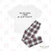 Friends 18th Birthday Personalised Pyjamas