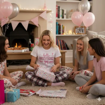 Hello Sixteen Print Birthday Personalised Pyjamas