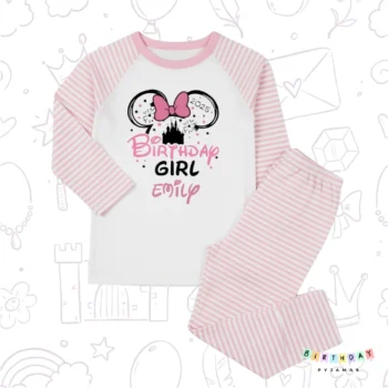 Magical Castle Ears Birthday Personalised Pyjamas