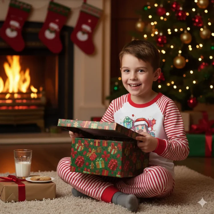 Minecraft Christmas Personalised Pyjamas