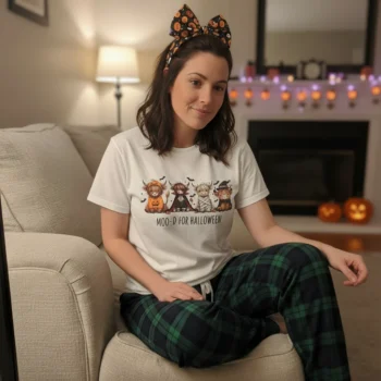 Moo D Halloween Personalised Pyjamas