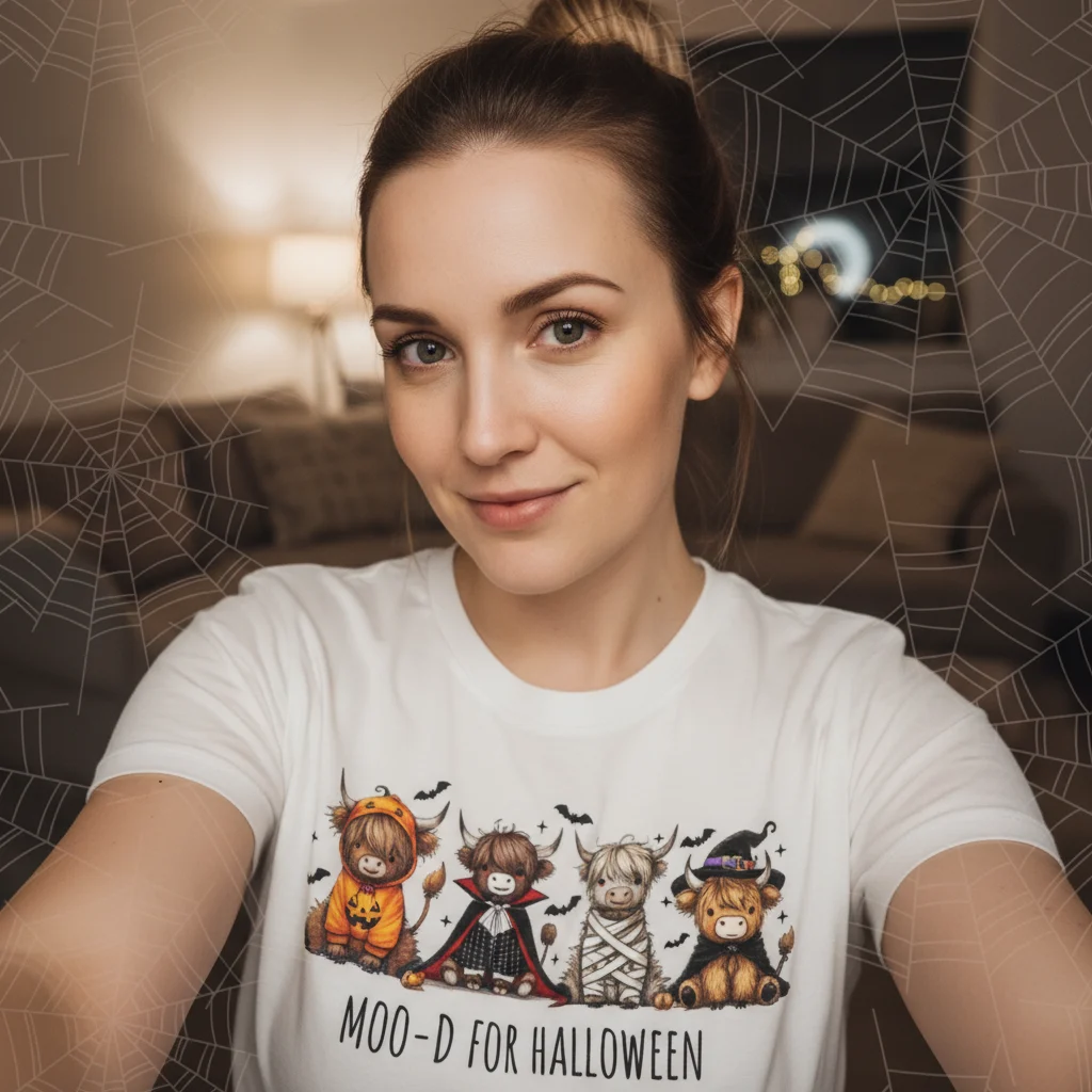 Moo D Halloween Personalised Pyjamas