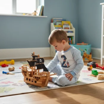 Pirate Birthday Pyjamas – Personalised Kids PJs