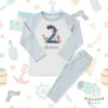 Pirate Birthday Pyjamas – Personalised Kids PJs