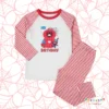 Spider Man Number Birthday Personalised Pyjamas