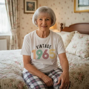 Vintage 1965 60th Birthday Personalised Pyjamas