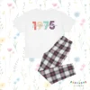 1975 50th Birthday Personalised Pyjamas