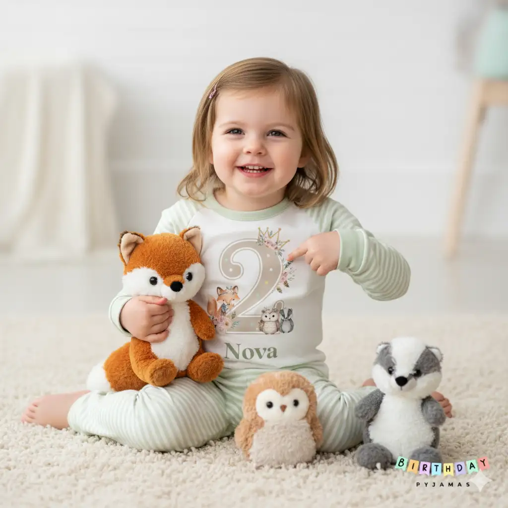 Woodland Animals Number Pyjamas