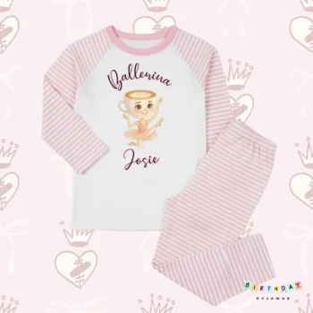Ballerina Cappuccino Personalised Birthday Pyjamas