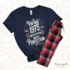 Vintage 1975 Limited Edition Personalised Birthday Pyjamas