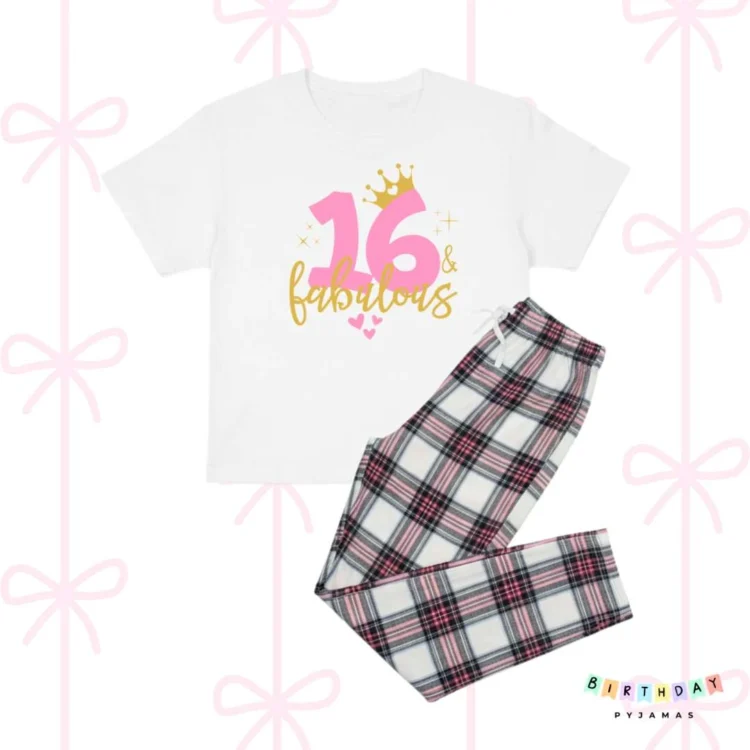 16 And Fabulous Queen Birthday Pyjamas