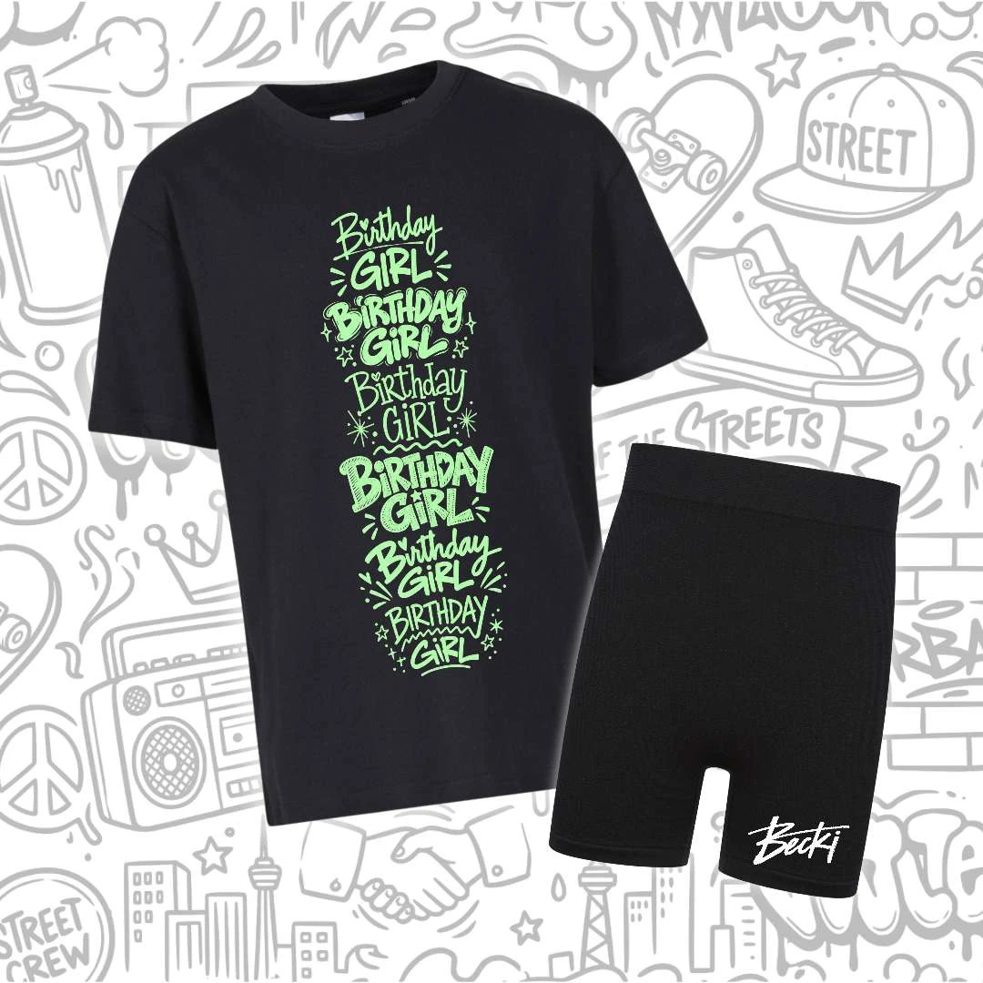 Oversized Personalised Birthday Pyjamas
