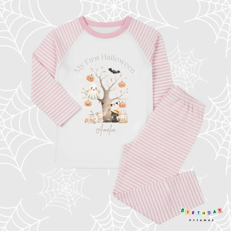First Halloween Personalised Pyjamas